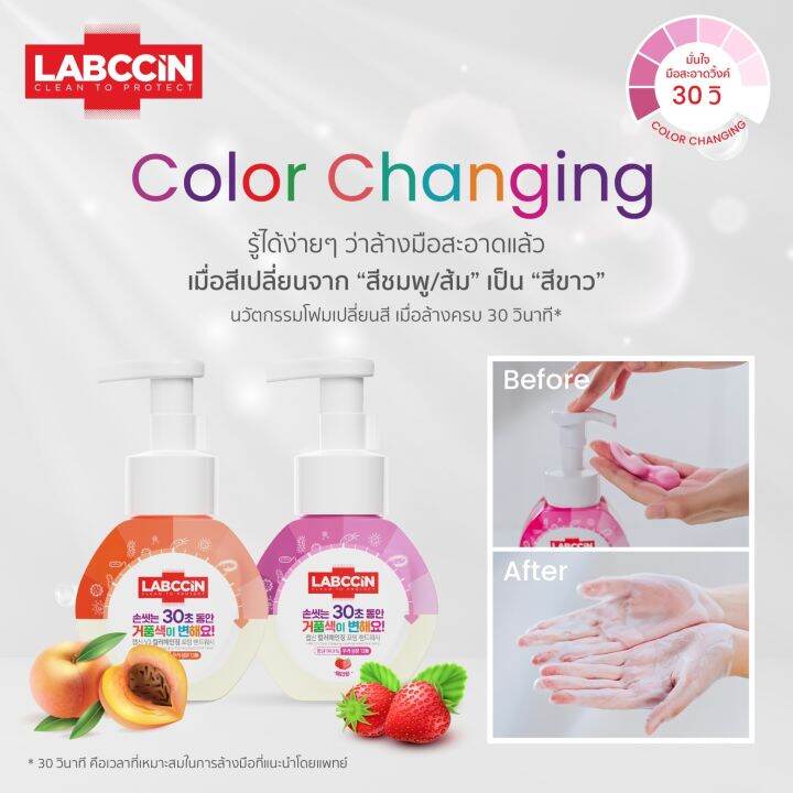 labccin-แล็บซินโฟมล้างมือสูตรพรีเมี่ยม-แบบถุงเติม-200-มล-คละ-4-สูตร-เบอร์รี่-พีช-โททัล-เซ็นซิทีฟ