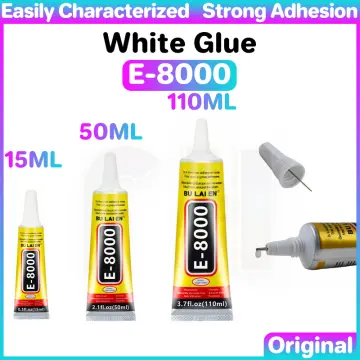 E8000 15ml Strong Liquid Glue Clothes Fabric Clear Leather Adhesive Jewelry  Stationery Phone Screen Instant Earphone