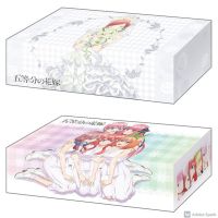 (ลาย▶️Bride ver.) Bushiroad Storage Box Collection Gotoubun no Hanayome : Bride ver. , White One-piece Dress Group ver. - กล่องใส่การ์ด [ จัดส่งทั่วประเทศ ]