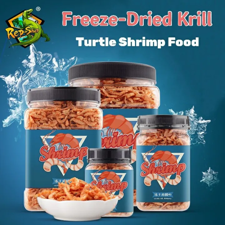 ∈☇ PREMIUM DRY KRILL TURTLE SHRIMP FOOD FREEZE DRIED SHRIMP TURTLE FOOD