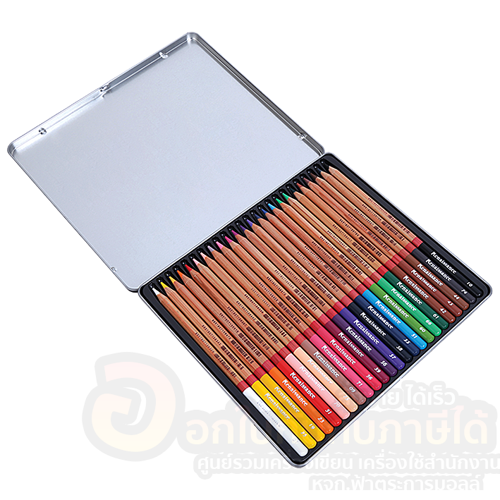 สีไม้-renaissance-ดินสอสีไม้-เกรดอาร์ตติส-รุ่น-24-สี-กล่องเหล็ก-บรรจุ-24สี-กล่อง-จำนวน-1กล่อง-พร้อมส่ง