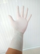 Bịch 100 chiếc găng tay y tế Latex mega GLove tay dài 29cm có bột không bột