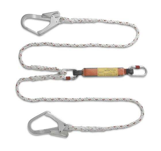 PROGUARD TWIN POLYAMIDE LANYARD WITH ENERGY ABSORBER - SIRIM APPROVED ...