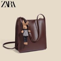 ZARAˉ TRF large bag womens 2023 new one-shoulder diagonal bag large-capacity college students commuting portable tote bag