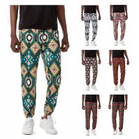 2022 Streetwear Men Pants Casual Trousers African Camouflage Harem Fashion Hiphop Clothing Male Bottoms Graphic Flowers Print