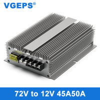 Lh3tih 48V60V72V ไปยัง12V Step-Down โมดูลพลังงานตัวควบคุม DC-DC ตัวแปลงประสิทธิภาพดีสูง40-90V ถึง12V