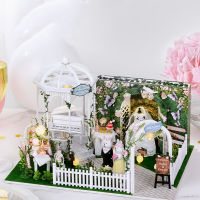 Furniture Diy Doll House Wooden Miniature Doll Houses Furniture Kits Assemble Puzzle Handmade Dollhouse Craft Toys For Children