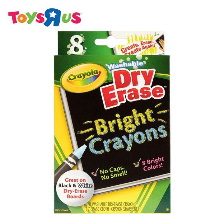 Crayola Washable Dry Erase Bright Crayons 8 pieces Lazada PH