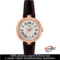 Tissot T126.010.36.013.00 นาฬิกาข้อมือควอตซ์แฟชั่น สายหนัง สีน้ําตาล สําหรับสตรี