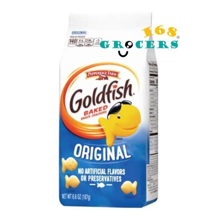 Pepperidge Farm Goldfish Original Baked Snack Crackers 187g | Lazada PH