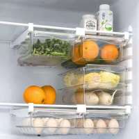 AT home2021 ลิ้นชักเก็บของในตู้เย็น กล่องเก็บของในตู้เย็น กล่องเก็บไข่ เก็บผัก เก็บผลไม้ ชั้นวางของจัดระเบียบ เพิ่มพื้นที่ในตู้เย็น