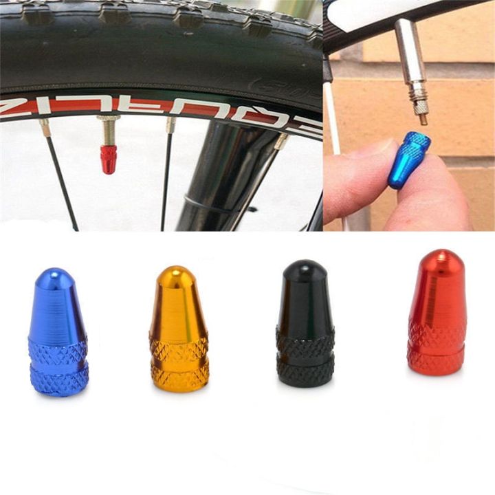 4pcs-caps-aluminum-presta-pressure-spikes-tire-dust-cover-mtb-cycling-accessories