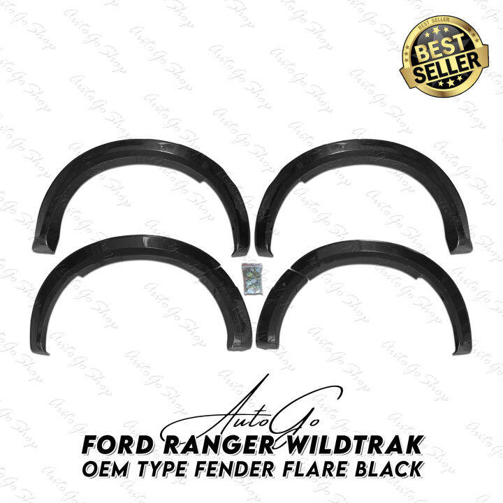 Ford Ranger Wildtrak 2022 2023 OEM Type Fender Flare (Black) | Lazada PH