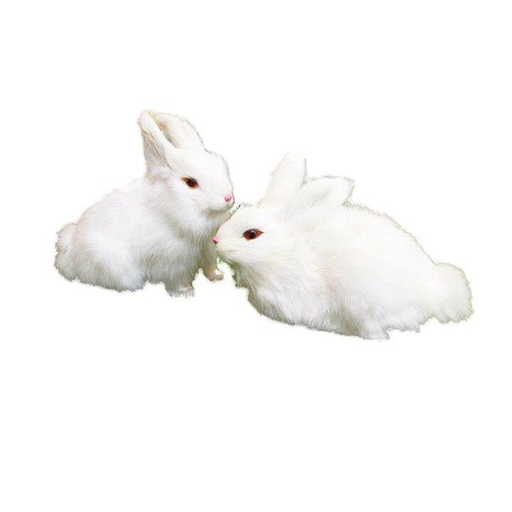 simulation-size-white-rabbit-rabbit-plush-toy-dolls-the-rabbit-model-of-rural-furnishing-articles-animals-shooting-props