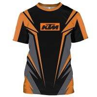 （Hot selling adult and child sizes in 2023）KTM Summer Mens T-shirt MotorcycleFashion and Fun Sports Motorcycle Clothing Riding Outdoor Mountaineering（Contact Laitu Customization）