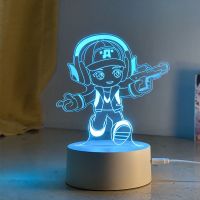 Hot Sales King of peripheral Luban video boy figure Houyi Li Yuanfang Daji blind box night light gift