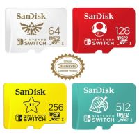 SanDisk Micro SD SDXC 64GB/128GB/256GB/400GB/512GB Memory Card for Nintendo Switch