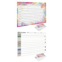 Calendar Planner Sheet 2024 Hanging Wall Calendar Yearly Daily Schedule To Do List Annual Planner Agenda