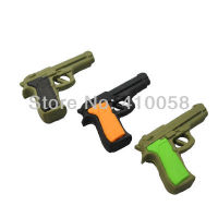 Free shipping the boy eraser design eraser small eraser military weapon eraser set for army fans collection