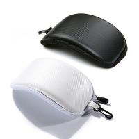 Outdoor anti-compression anti-collision anti-rain riding motorcycle goggles zipper bag / ski goggles box arc leather box