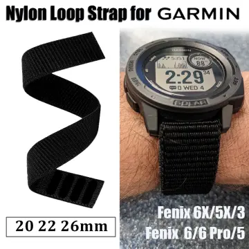 Garmin Fenix 3/Fenix 5 5X/5S Plus Watch Woven Nylon Band Strap Sport  20/22/26mm