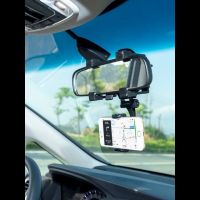 Car Phone Holder Clip Car Rearview Mirror Mobile Phone Holder Hanging on Rearview Mirror Rearview Mount Hands in Car 【10 Month 30 Day After 】