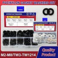 ✆❈▥ PVC Washers Set Hard Plastic Nylon Gasket Transparent Insulation Flat Paded Assortment Kit M2 M3 M4 M5 M6 M8 M10 M12 M14 M20