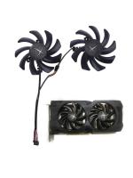 2Pcs 85มม. 480/470กราฟิก4pin 0.35a Vga Cooler พัดลมสำหรับ Xfx R9 390/390X8G Rx48