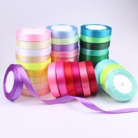 【hot】！ 25Yards/Roll Grosgrain for Wedding Decoration Wide6mm-50mmDIY Bow Card Material