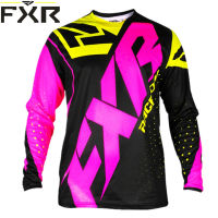 2022 FXR Long Sleeve Downhill Shirt Anti-UV Downhill Jerseys MTB Bike Cycling Jerseys Breathable DH Shirt Motocross Racing Wear