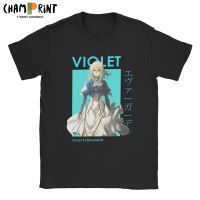 Mens T-shirts Violet Evergarden Anime 2021 Fashion 100% Cotton Tees Japanese Manga Gilbert T Shirts O Neck Tops Summer - T-shirts - AliExpress