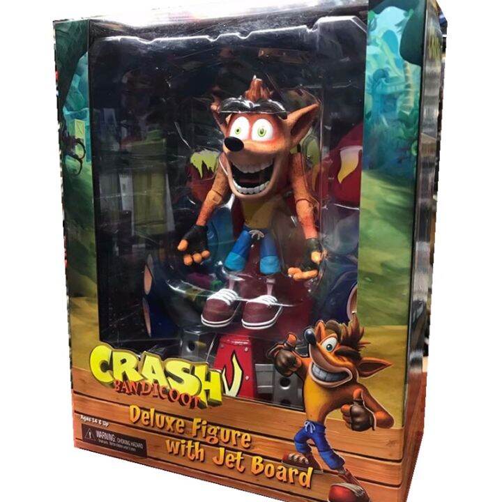 Neca Crash Bandicoot Action Figure Collectible Crash Bandicoot Figure