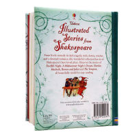 Shakespeare Illustrated Stories Collectionภาษาอังกฤษต้นฉบับUsborneภาพประกอบเรื่องราวจากShakespeare Usborneปกแข็งสีเต็มรูปแบบภาพประกอบฉบับการอ่านหลักสูตรภาษาอังกฤษของนักเรียน