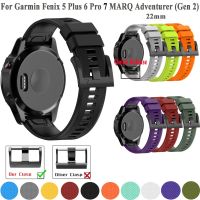 ✺❀ Smart Watchband For Garmin Fenix 5Plus 6 Pro 7 NEW Replacement QuickFit Wristband Strap 22mm Instinct 2 Epix Watch Band Silicone