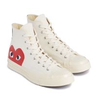 CONVERSE PLAY COMME DES GARCONS[สินค้านำเข้า]  พร้อมส่ง (สินค้ามีกล่อง)