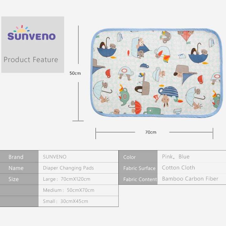 sunveno-baby-changing-mat-70x120cm-infants-washable-waterproof-mattress-cartoon-changing-pad-floor-mats-cushion-reusable-diaper