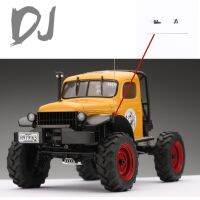 【CW】 DJ Parts Simulated Metal Antenna For FMS 1/24 Simulation Semi Car FCX24 Upgrade Accessories