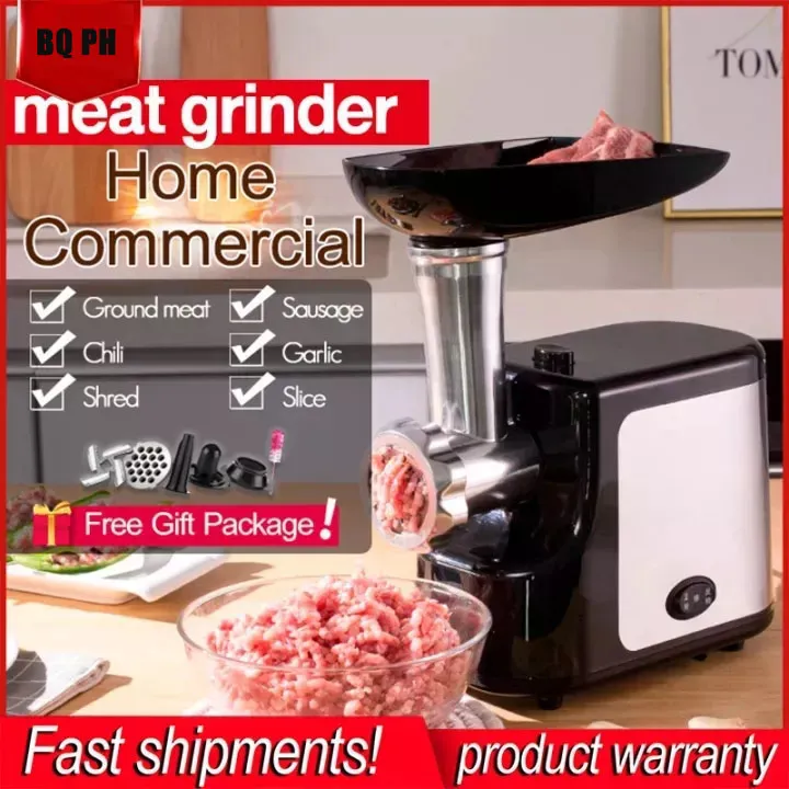 large capacity kitchen meat grinder stainless steel multifunctional