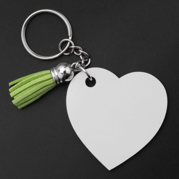sublimation-keychain-with-thermal-transfer-double-sided-sublimation-blank-tassel-and-rope-for-diy-keychain-handmade