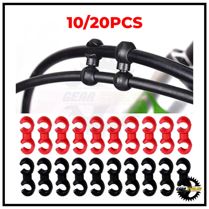 10/20pcs Bike Cable Holder Brake Wire Cable Clip WHOLESALE Lazada PH