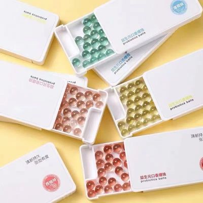 【XBYDZSW】爆珠糖 Burst bead gum burst bead candy 1 box