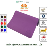 Thảm Tập Yoga TPE Zera Mat 8mm1 Lớp Kèm Túi thumbnail