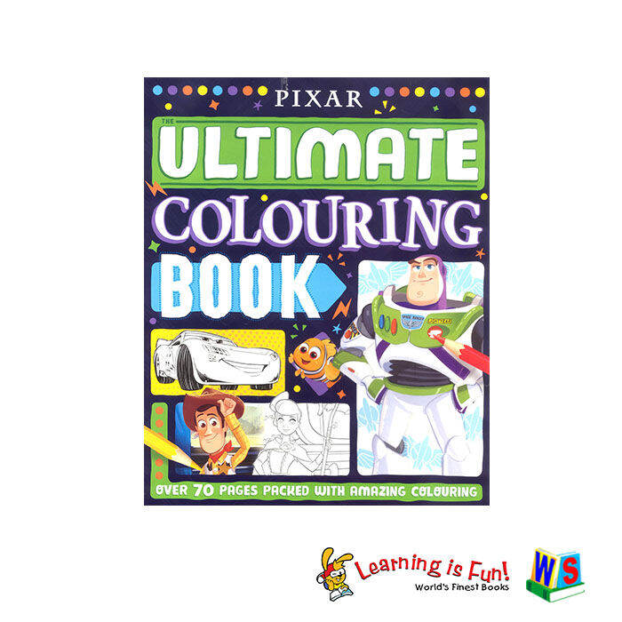 THE ULTIMATE COLORING BOOK-PIXAR | Lazada PH