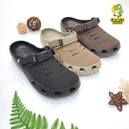 Dép Sục Crocs Yukon Nam 3 Màu, Dép Nhựa Đúc Liền Nguyên Khối Đi Mưa