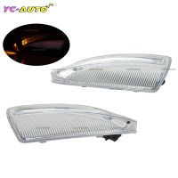 รถซ้าย/ขวาสำหรับ Mercedes Benz C-Class W204 W164 W639 S204 ML300 ML500ประตูมองหลัง LED ไฟสัญญาณเลี้ยวกระจกด้านข้าง