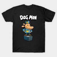 Dog Man T - เสื้อ Dog Man ของขวัญ Dog Man Merch Book Lover Captain Underpants World Book Day Dogman Dog Man dog