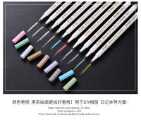 Metallic Markers Pen ปากกาเมทัลลิก ปากกาเขียนกระดาษดำ 10สี