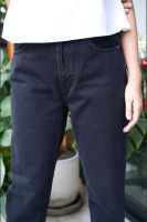 [DEFECT] Breezy Britt Black Worn ยีนส์ดำฟอกเอวสูง ทรงสกินนี่ Nudie Jeans ของแท้ 100%