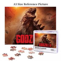 Godzilla Wooden Jigsaw Puzzle 500 Pieces Educational Toy Painting Art Decor Decompression toys 500pcs