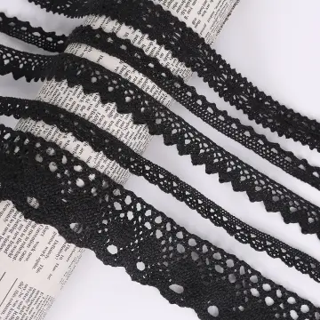 Black Lace Trim - Craft, Sewing, Scrapbooking